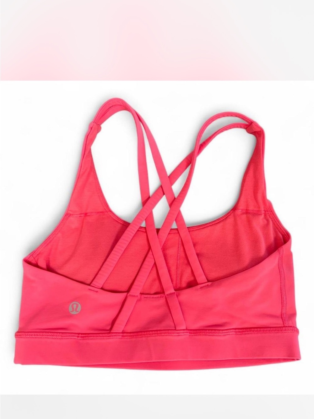 Lululemon Energy Bra hot pink size 4 - Picture 2 of 4